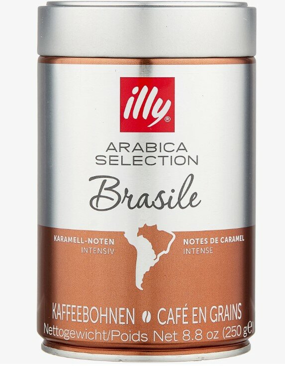 Кофе в зернах Illy BRAZIL, 250 г