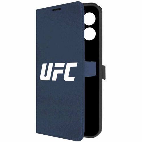 Чехол-книжка Krutoff Eco Book для Oppo A38 4G UFC (синий)