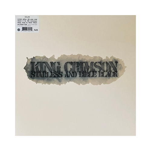 King Crimson - Starless And Bible Black Steven Wilson Mix, 1LP Gatefold, BLACK LP компакт диски discipline global mobile panegyric king crimson starless and bible black cd dvd