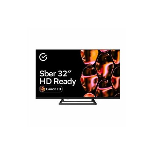 32 Телевизор HD Smart Sber SDX-32H2128, Black