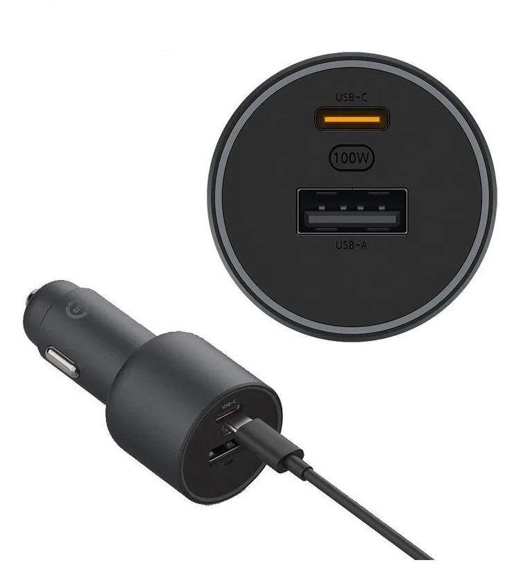 Автомобильное зарядное устройство Xiaomi Car Charger 100W (CC07ZM) - фото №16