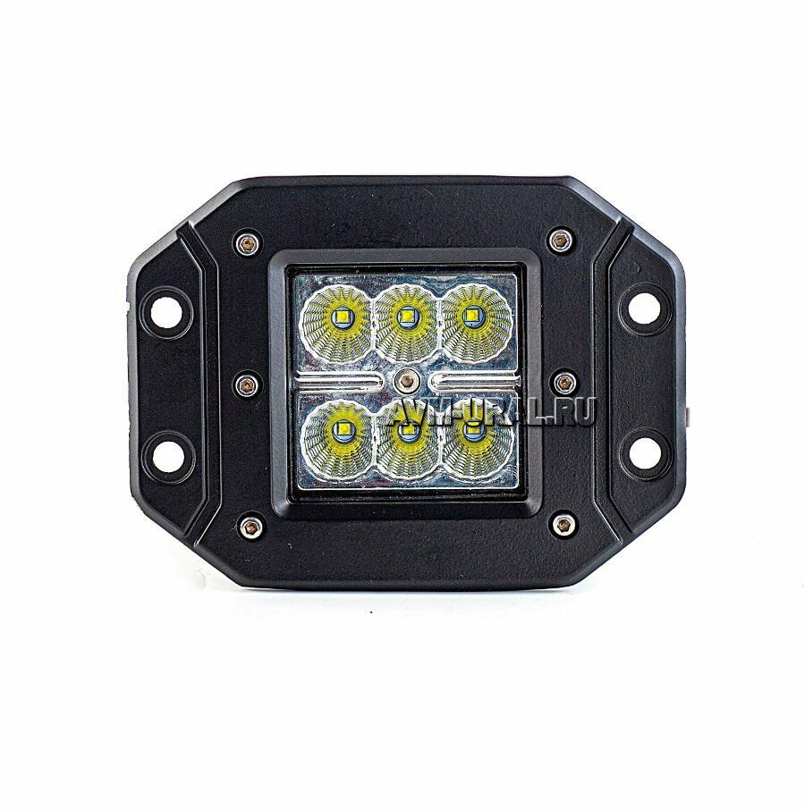 NORD YADA 907695 Фара противотуманная тюнинговая "NORD YADA" 6 LED 12W