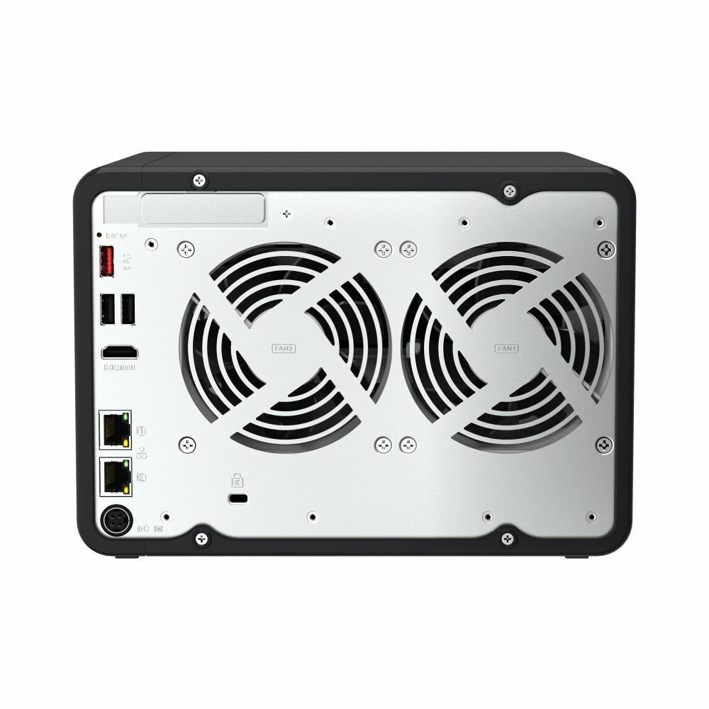 Сетевое хранилище NAS Qnap TS-664-8G черный - фото №9