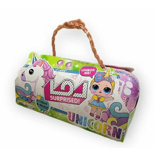 Игровой набор с куклой SURPRISED UNICORN большая капсула NO BB300 2314₽