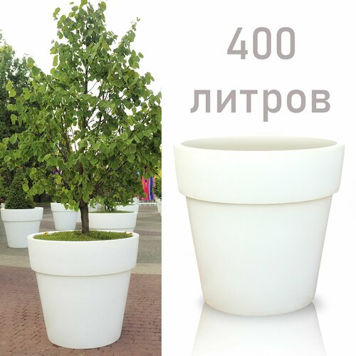 Вазон напольный уличный светящийся 