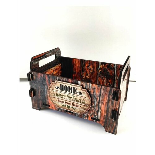 Ящик самосборный с биркой