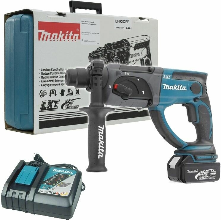 Перфоратор аккумуляторный MAKITA DHR202RF