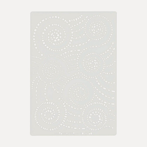 Изображение товара Mr.Painter Трафарет-маска 11.5×16.5 см 60 шт Вихрь для аэрографии и декоративной покраски