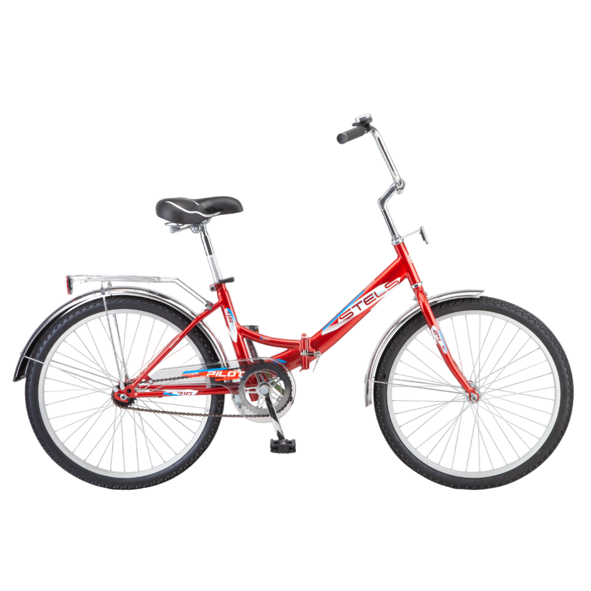 Велосипед складной Stels с колесами 24" Pilot 710, красный
