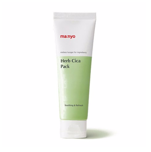 Manyo Factory Herb Cica Pack - успокаивающая маска для проблемной чувствительной кожи
