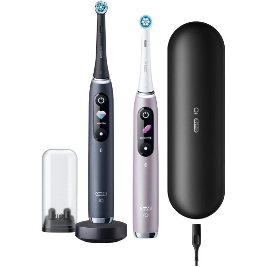 Зубная щётка электрическая Oral-b iO9 Duo Black + Rose