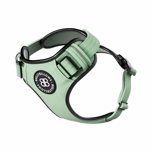 Шлейка Premium Dog Harness v2.0 TWEED BullyBillows (мятный / S)