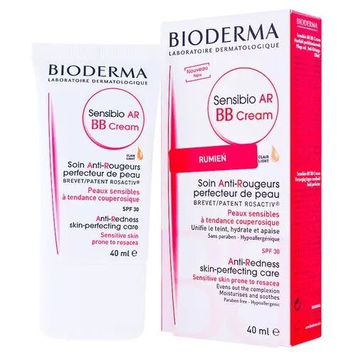 BIODERMA BB крем с SPF 30 для чувствительной кожи, 40мл