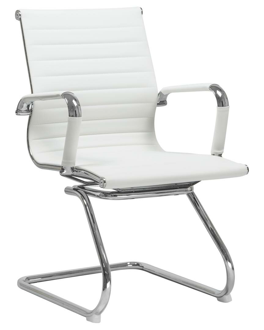 Офисное кресло DOBRIN Офисное кресло для посетителей DOBRIN CODY, белый арт. LMR-102N