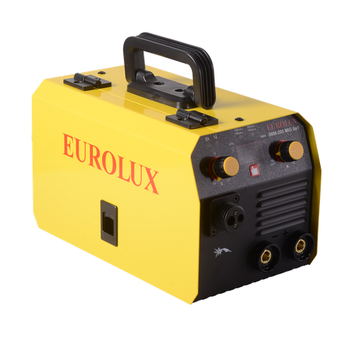 Сварочный полуавтомат IWM-200 Eurolux MIG 5в1, MMA, MIG/MAG, FCAW(FLUX), TIG, 20-200А