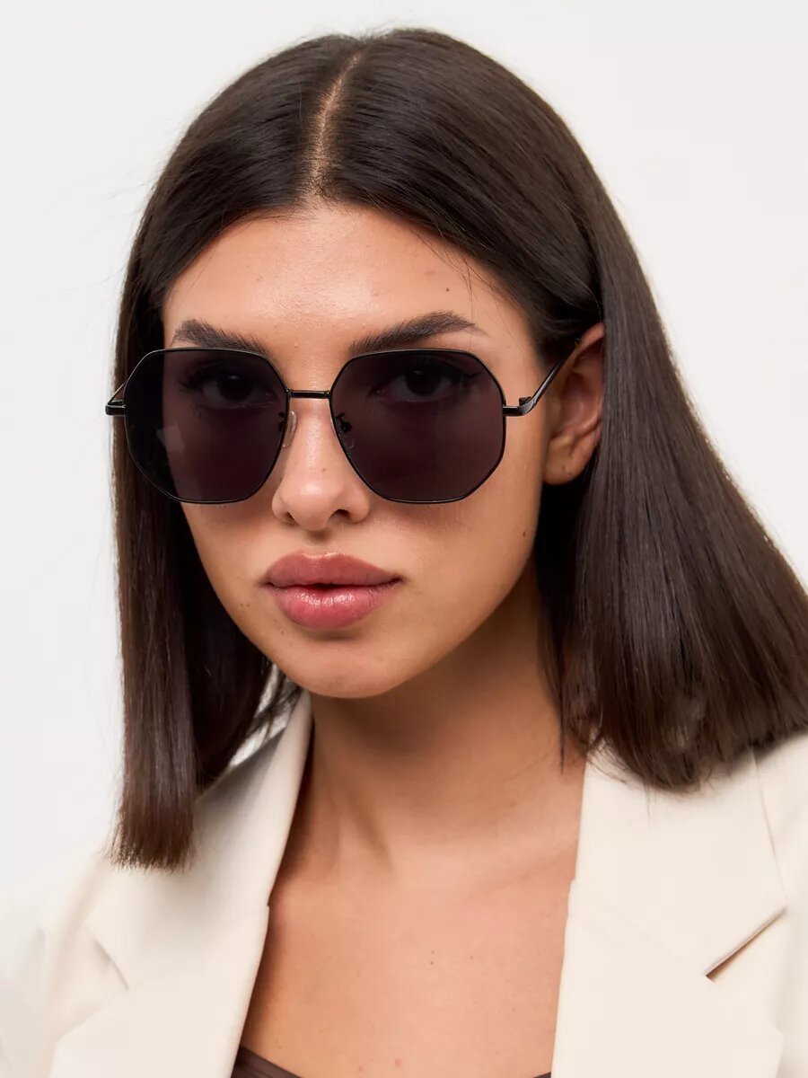 Солнцезащитные очки , черный — фото 1