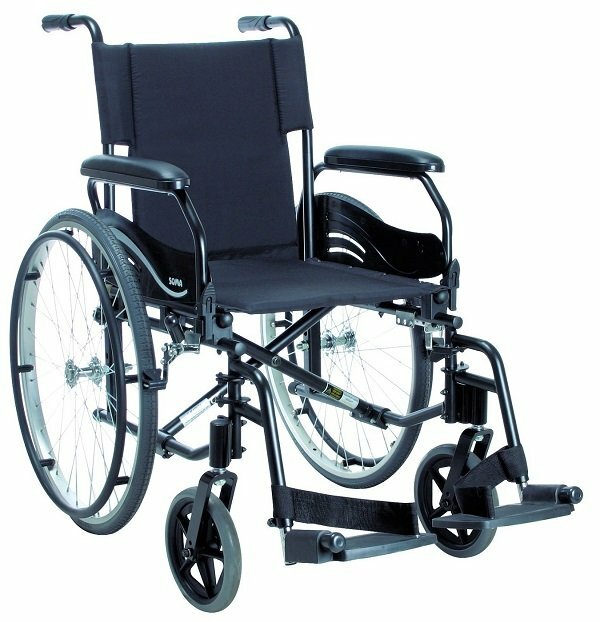 Ультралегкая кресло-коляска (инвалидная) Karma Ergo 800 F24-16 из авиационного алюминия