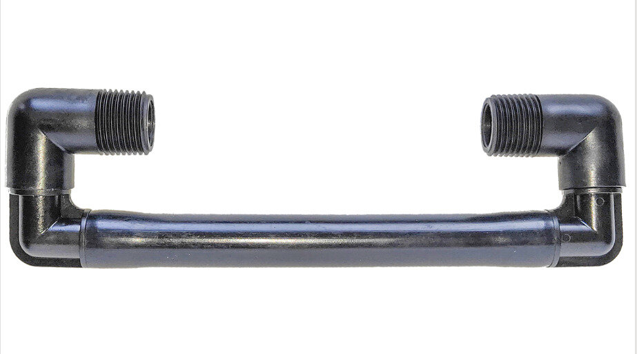 фото Гибкое соединительное колено (резьба 1/2" х 3/4", длина 15 см) (RAIN)