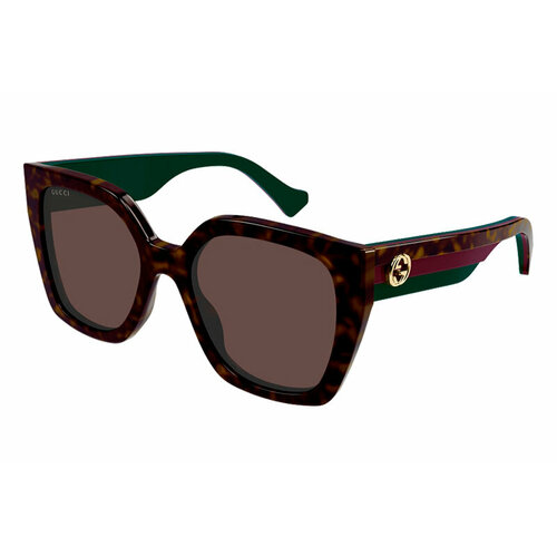Солнцезащитные очки GUCCI, коричневый gucci gg 1076 s 002