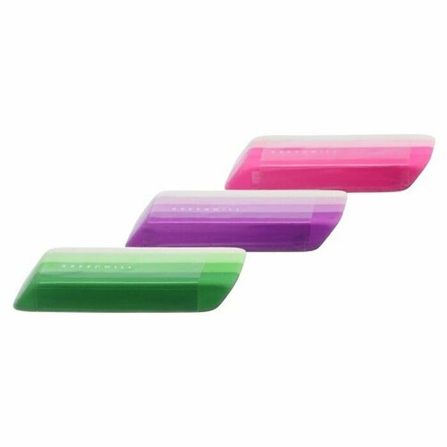 Набор Ластик прямоугольный скошенный 3 штуки 482₽