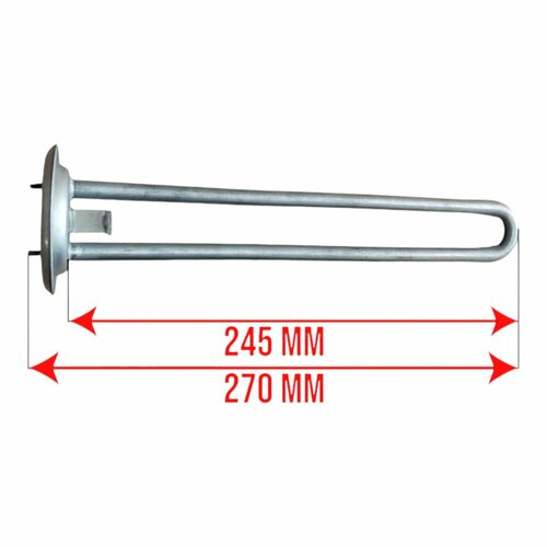 Тэн 700 Вт нержавеющая сталь для водонагревателя Термекс, Гарантерм, RF-64 mm тэн для водонагревателя ariston thermex electrolux 2000w м4 l300мм нержавеющая сталь фланец 64 мм