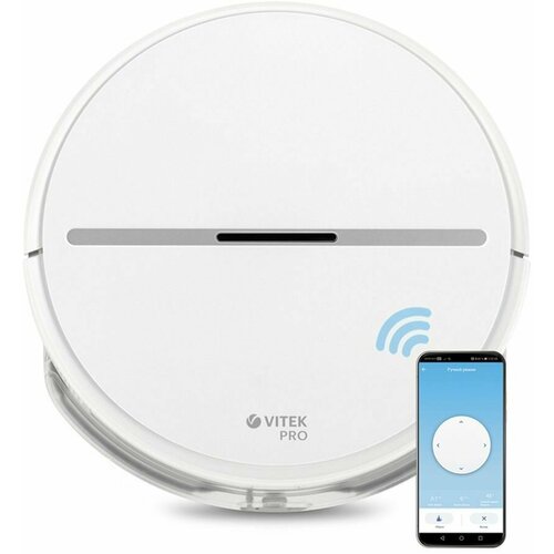 Робот-пылесос VITEK VT-1807 25Вт белый 2069000₽