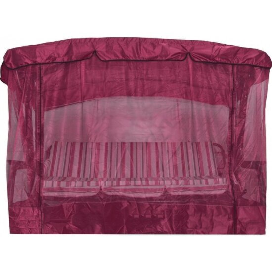фото Чехол с моск. сеткой для качелей Garden Story 1500х2200х1800 Родео, Турин, Новара, Наварра, Сиена, Секвойя, Вираж, Люкс-М, Пилот, Ривьера, София арт. МСУ190-МТ003, бордовый