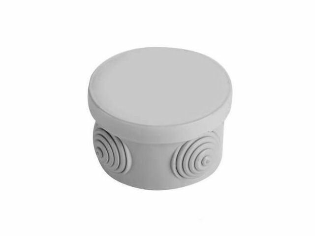 Коробка распределительная юпитер (JP7113-03), ОП 85 х 40 мм, круглая — фото 1