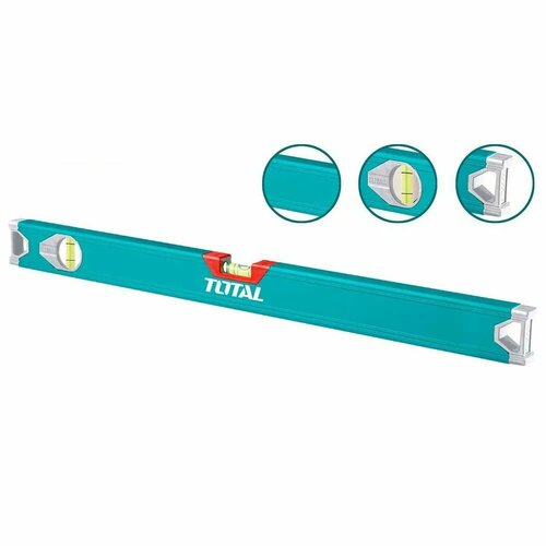 Уровень строительный рельс TOTAL TMT210036 глазков 2 890₽