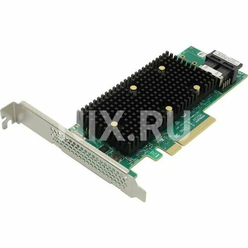 SAS/NVMe RAID контроллер Broadcom Tri-Mode 94xx MegaRAID 9440-8i кипятильник 0 5квт н н