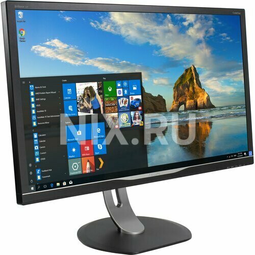 31.5" Монитор Philips 328P6AUBREB, 2560x1440, 76 Гц, IPS, черный