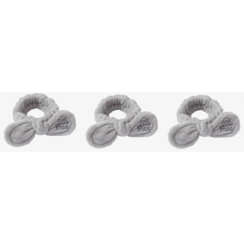 Повязка Nail Art для фиксации волос, с бантиком - 3 штуки