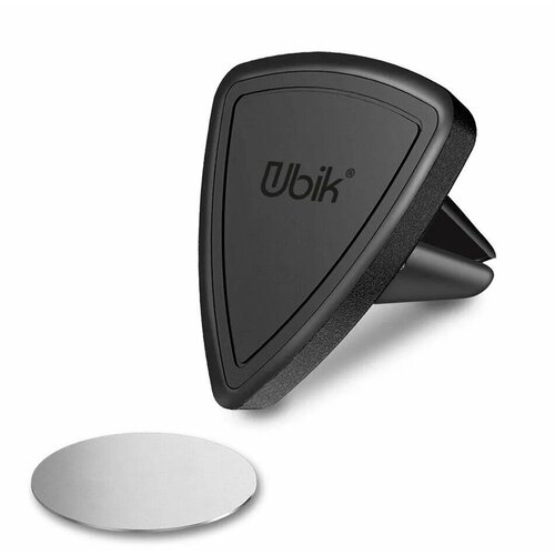 Подставка для телефона в автомобиль с сильным магнитом, Черный Ubik VCH04B