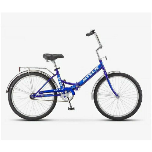 Велосипед складной STELS Pilot-710С 24 1-ск рама 14 Синий LU070366 16390₽