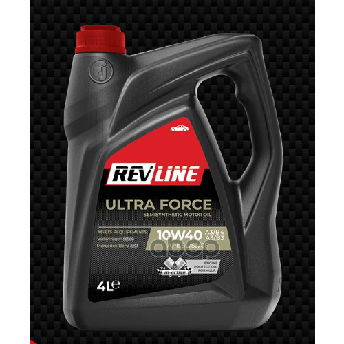 REVLINE Масло Моторное Revline Ultra Force Semisynth 10W40 4Л Польша 5940₽
