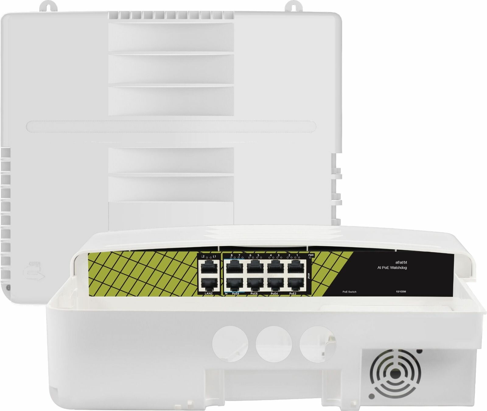 Уличный POE ++ Коммутатор POE-828PW