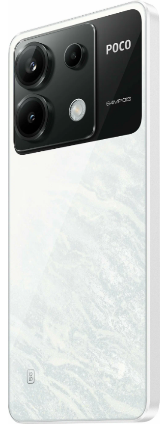 Смартфон Xiaomi POCO X6 12/256 ГБ Global, Dual nano SIM, белый — фото 1
