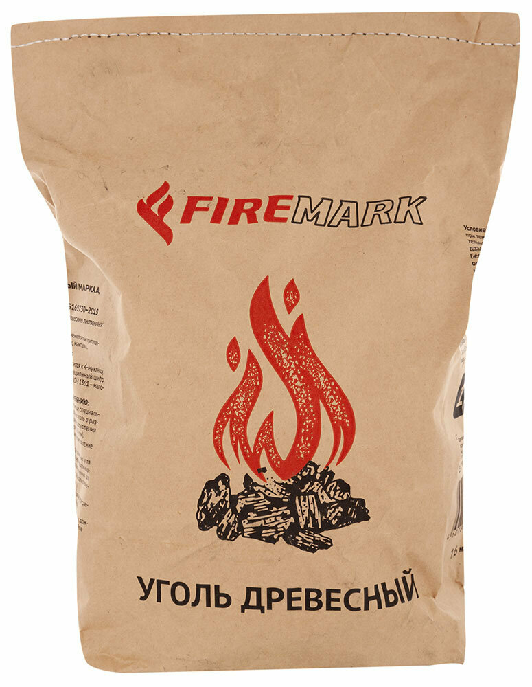 Уголь березовый Firemark 1,5кг