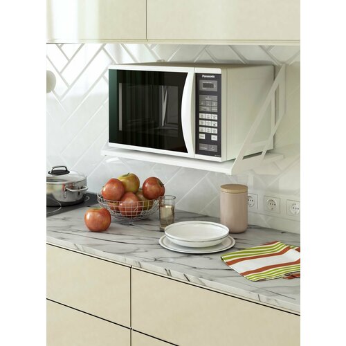 Полка для микроволновки, полка настенная на кухню, держатель