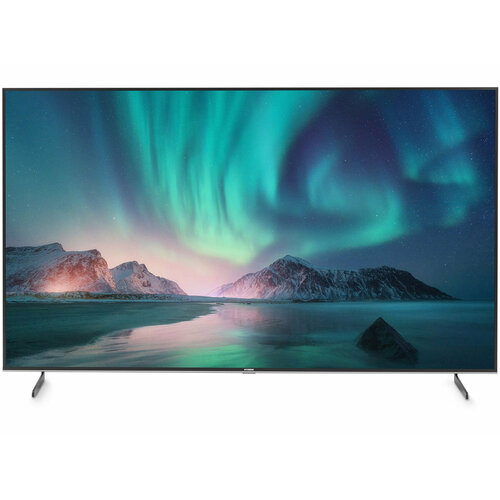 Телевизор Hyundai 85 LED UHD Smart TV Android TV Звук 20 Вт 2x10 Вт 4xHDMI 2xUSB 1xRJ-45 Черный H-LED85BU7007 11980000₽