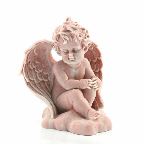 Фигурка из мраморной крошки Ангел на облаке