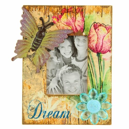 Фоторамка Ретро 15х11х1,2 см, Smiles