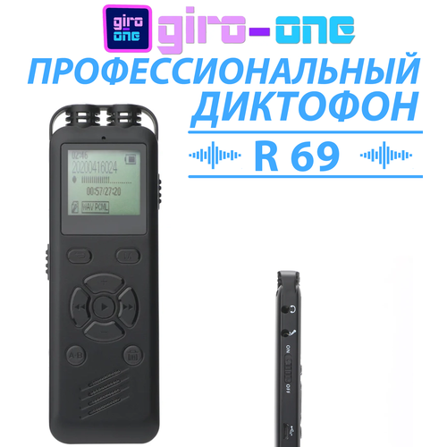 Профессиональный цифровой диктофон R69 499000₽