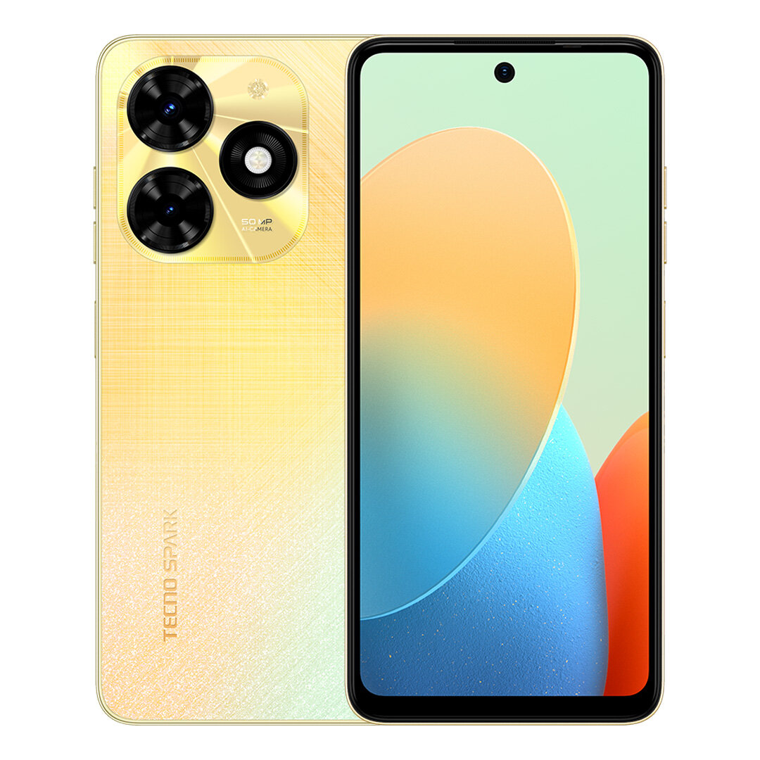 Смартфон TECNO SPARK 20C 4/128 ГБ, Gold