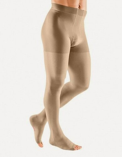 Изображение товара Трико мужское mediven plus с открытым носком, 3 класс 415 Medi, 3, Карамель, Стандартная