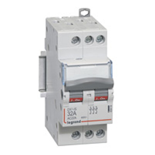 Legrand (Легранд) Выключатели-разъединители DX³-IS - 2П - 400 В~ - 20 А - 1 модуль 406432