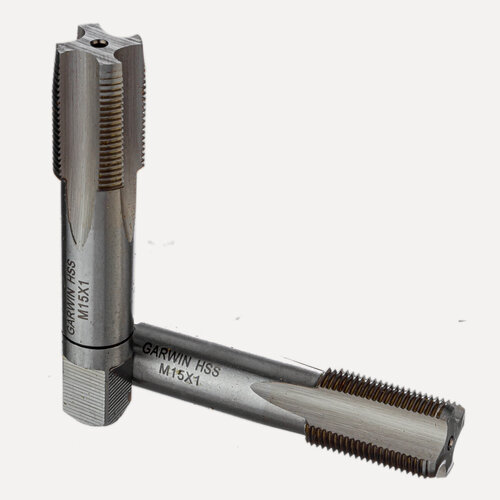 Изображение товара GARWIN INDUSTRIAL GM-TF150100 Метчики ручные Mf15x1.0, DIN 2181, HSS, 6H, комплект из 2 штук