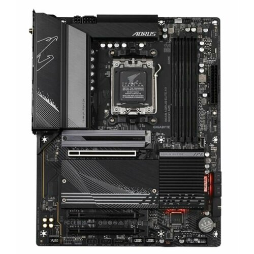 Материнская плата GIGABYTE B650 AORUS ELITE AX B650 AORUS ELITE AX - AM5 AMD B650 4хDDR5-5200 МГц 3хPCI-Ex16 3хM2 Standard-ATX 5231300₽