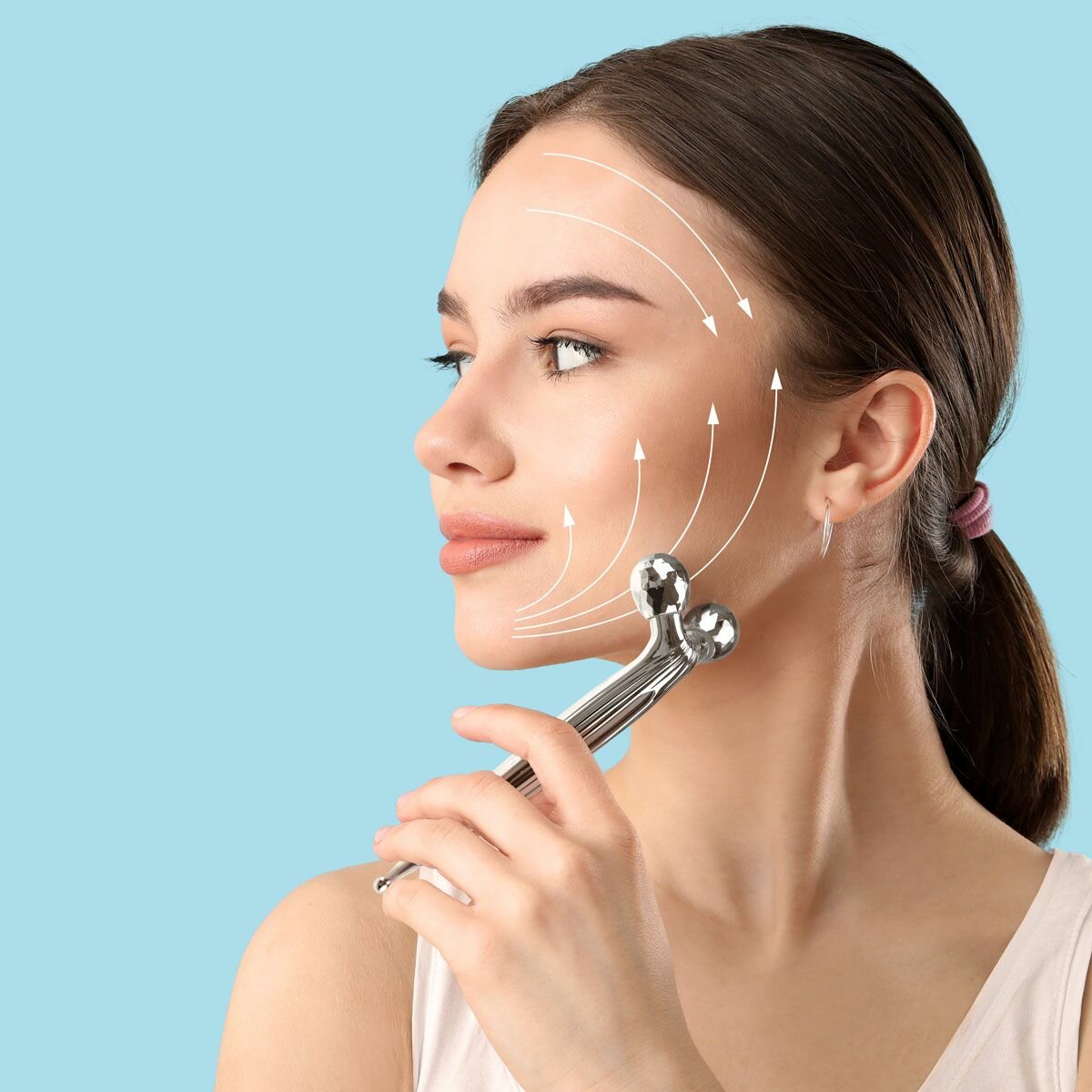 Картинки Массажер ручной для лица 3D роликовый CS Medica CS-301 FaceLift