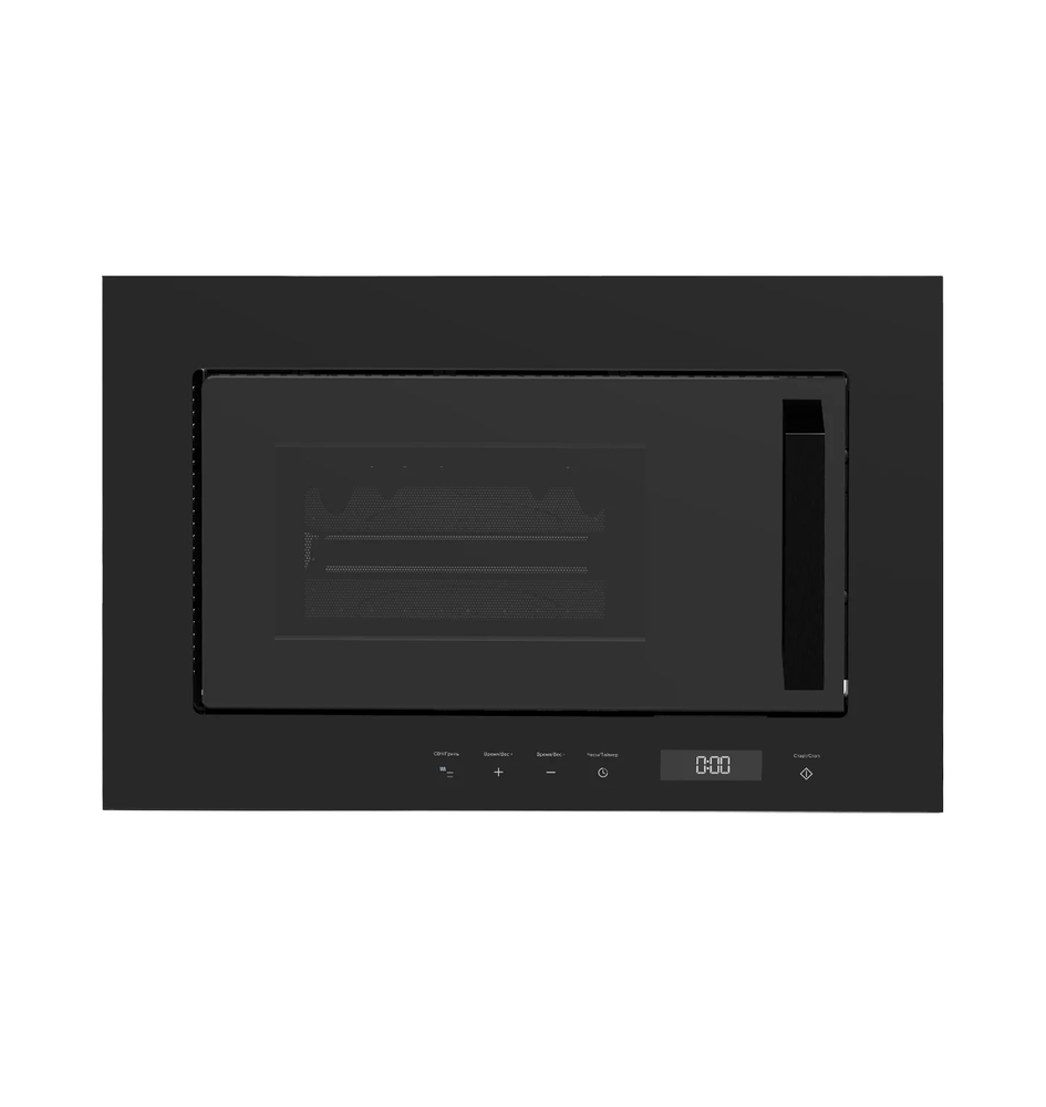 Встраиваемая микроволновая печь LEX BIMO 20.07 BLACK, 20 л, высота 38 см, черный, Китай